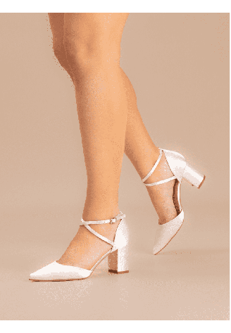 The Perfect Bridal Company Maisie Wedding Shoes Satin