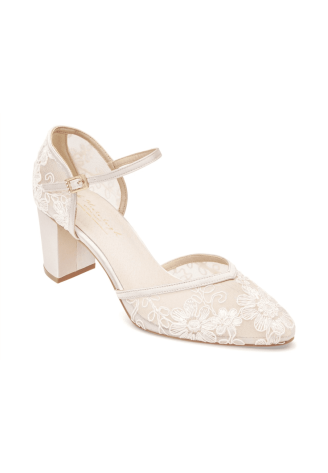 G. Westerleigh Marisol Blush Bridal Shoes ()