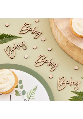 Ginger Ray BAB-121 Botanical Baby Table Confetti 