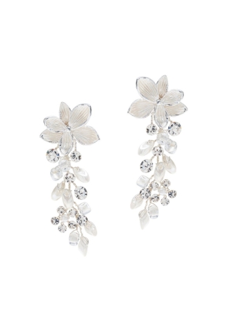 Poirier NC-1334 Earrings Silver