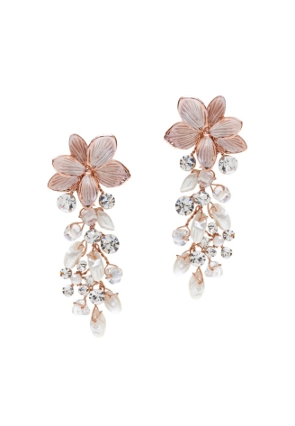 Poirier NC-1334 Earrings Rosegold