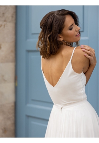 Novias Tara Top Ivory