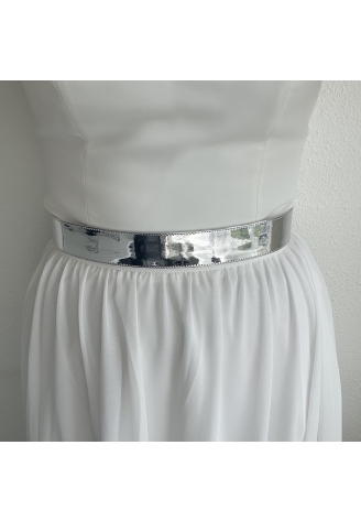 Bianco Evento PA91S Belt Silver ()