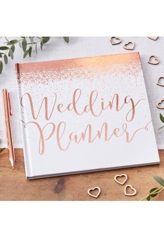 Ginger Ray BB-306 Beautiful Botanics Weddingplanner Rose Gold ()