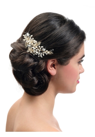 Poirier BB-432 Gold Hair Comb ()