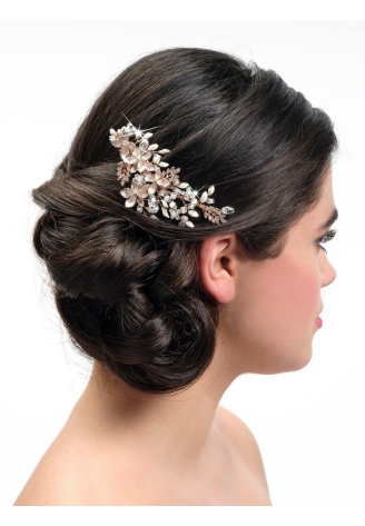 Poirier BB-432 Rose Hair Comb ()