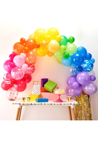 Ginger Ray BA-304 Rainbow Balloon Arch