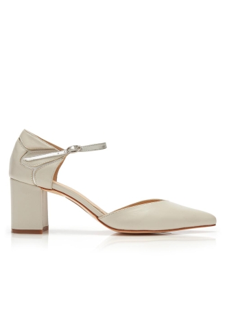 Rachel Simpson Charlie Wedding Shoes Ivory ()