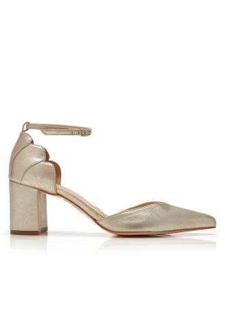 Rachel Simpson Remi Wedding Shoes Gold ()