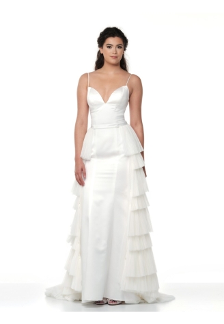 Poirier S322-150 Overskirt Ivory ()
