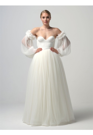 Poirier S327-250 Plissé Skirt ()