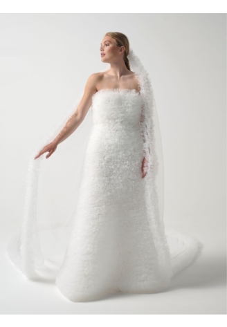 Poirier S415-300-R-Soft Veil Ivory - 300 cm ()