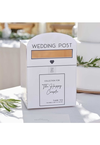 Ginger Ray SW-820 Wedding Post Box ()