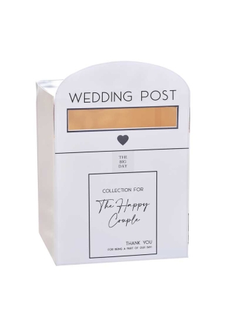 Ginger Ray SW-820 Wedding Post Box