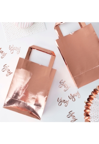 Ginger Ray PM-365 Pick & Mix Rose Gold Party Bags