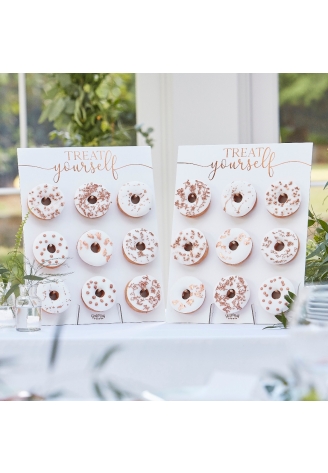 Ginger Ray BR-352 Botanical Wedding Donut Walls ()