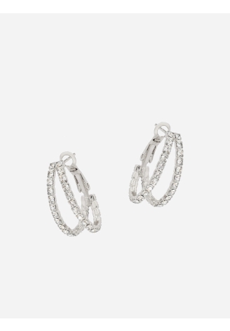 Abrazi Marilyn Earrings Silver-S ()