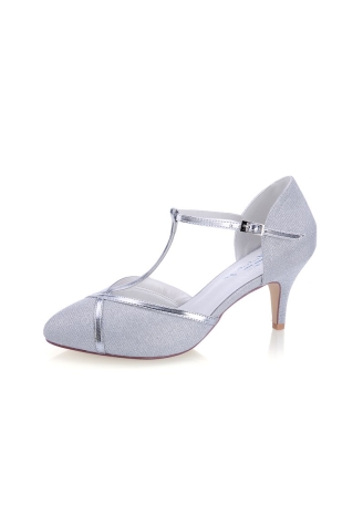 G. Westerleigh Zara Silver Wedding Shoes