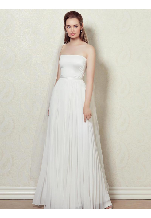 LILLY 10-3095-CR Plissée Skirt ()