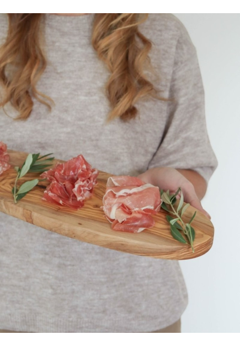Leeff Ollie Olive Wood Serving Board - Large ()