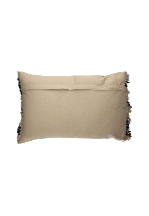 Pomax - RAIA - Cushion - Cotton - L 60 x W 40 cm - Beige