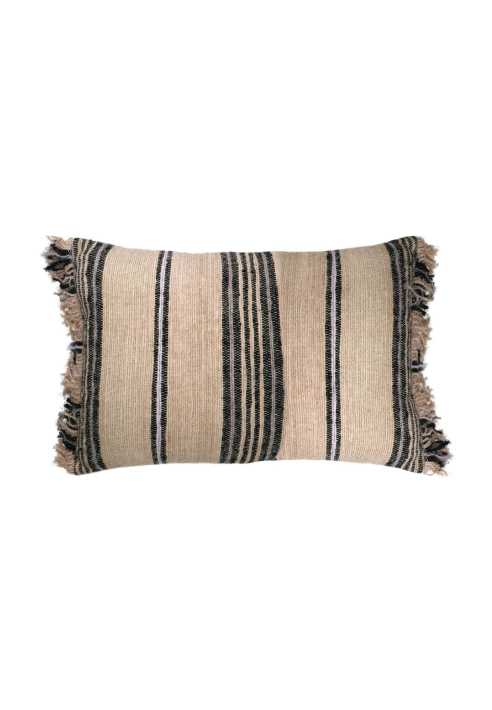 Pomax - RAIA - Cushion - Cotton - L 60 x W 40 cm - Beige ()