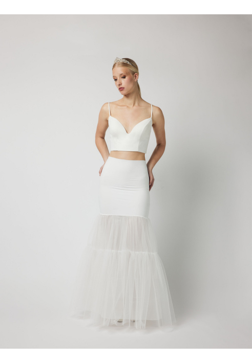 PC73-150J Fishtail Petticoat – Ivory ()