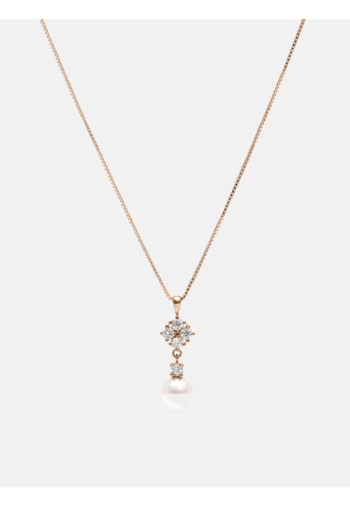 Abrazi Romy Necklace Rose Gold ()