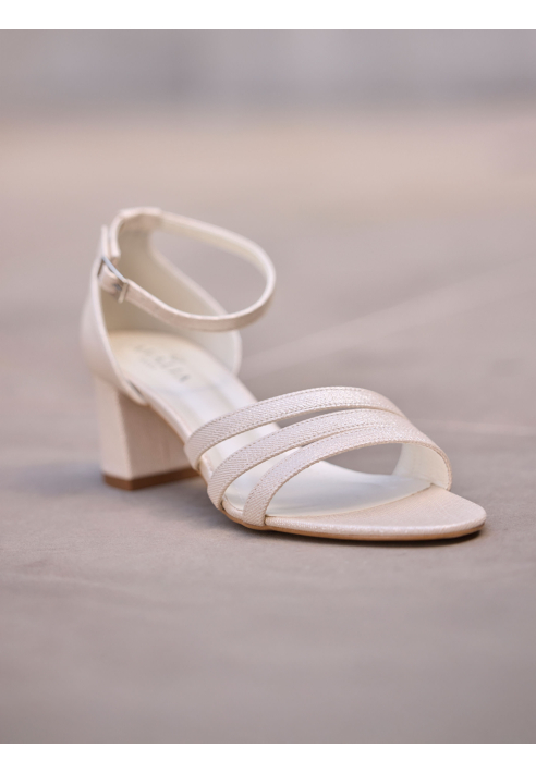 Bianco Evento Eddy Bridal Shoes