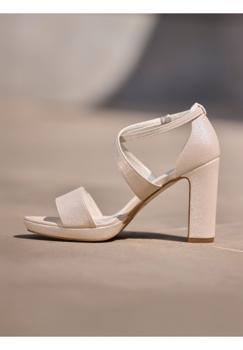 Bianco Evento Storm Bridal Shoes