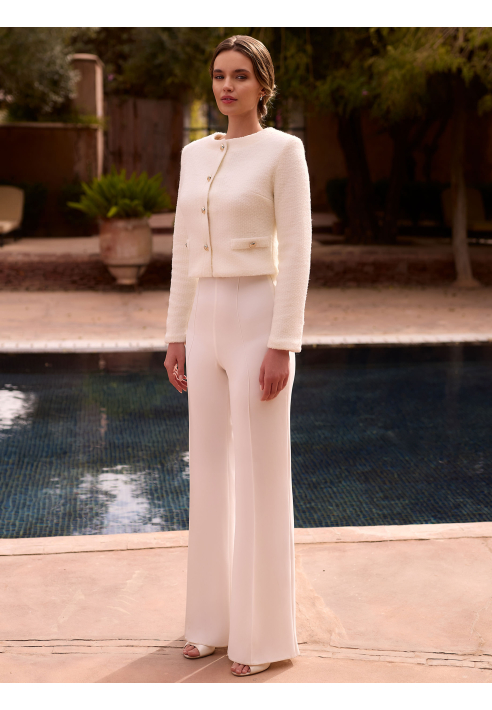 Bianco Evento Blake Trousers ()