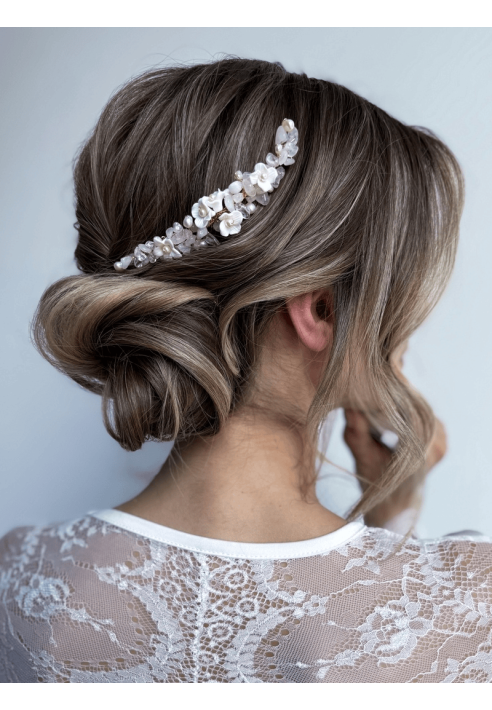 Sally Jane Bridal Celeste Hair Comb Gold ()