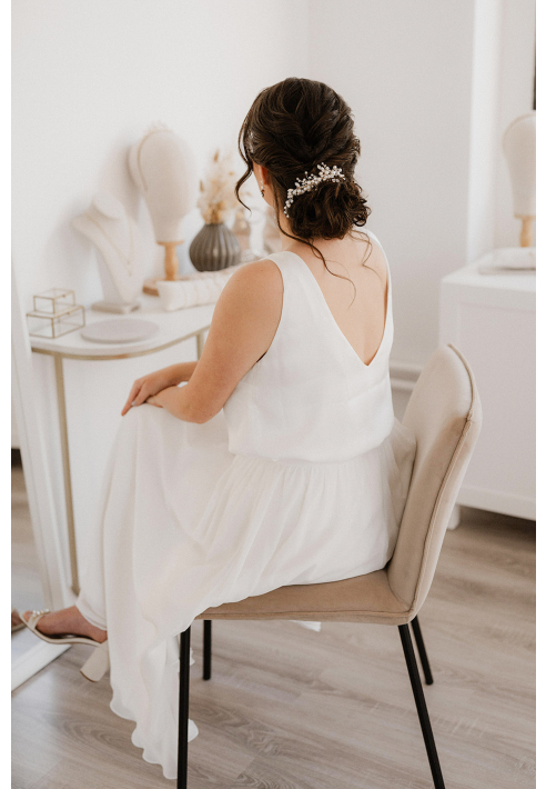 Perlenbräute Kris Hair Comb ()