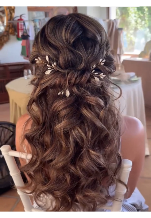 Luna Hairpins Gold ()