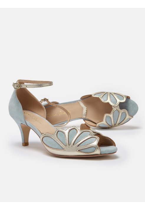 Rachel Simpson Isadora Bridal Shoes Light Blue