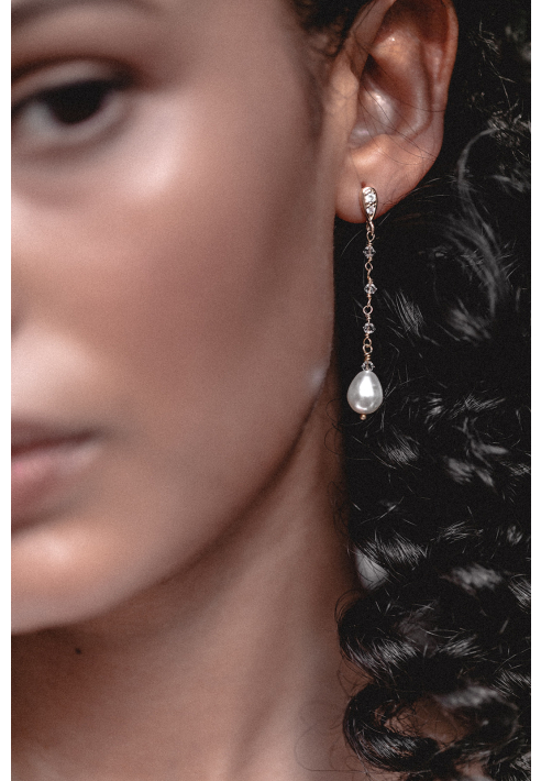 Juvelan Just Married Earrings