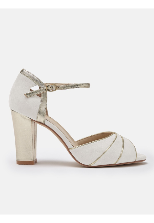 Rachel Simpson Lauren Bridal Shoes Ivory ()