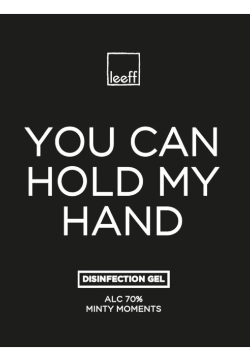 Leeff 18203 Desinfectie Gel - Minty Moments Black