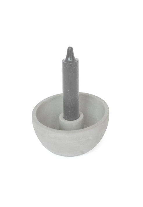 Leeff 18275 Candle Holder Carice S Grey ()