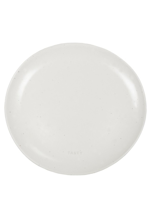 Leeff 18406 Plate Tasty - Enjoy, set of 2 White ()