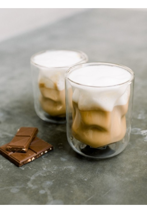 Leeff 18652 Double wall Drink Glass Daan, set of 2 Transparant ()