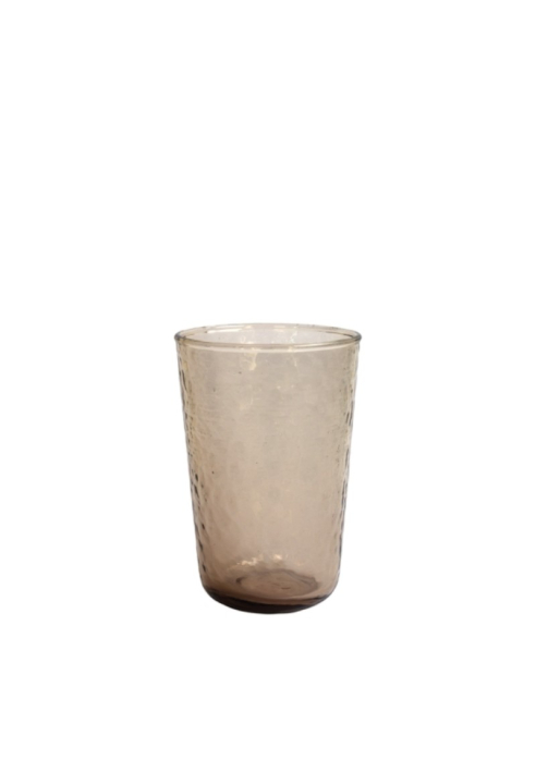 Leeff 18656 Drinking glass Demi Brown ()