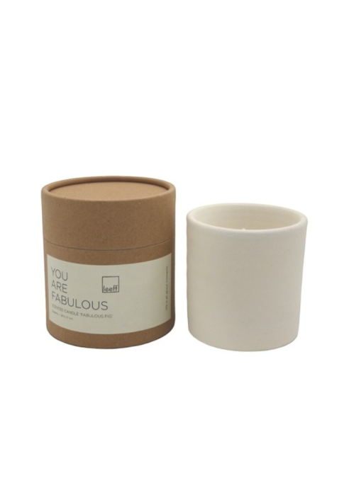 Leeff 18730 Scented Candle Fabulous Fig - You are fabulous Natural ()