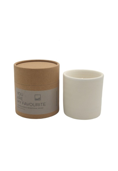 Leeff 18732 Scented Candle Sensational Spices - You are my favourite Natural ()