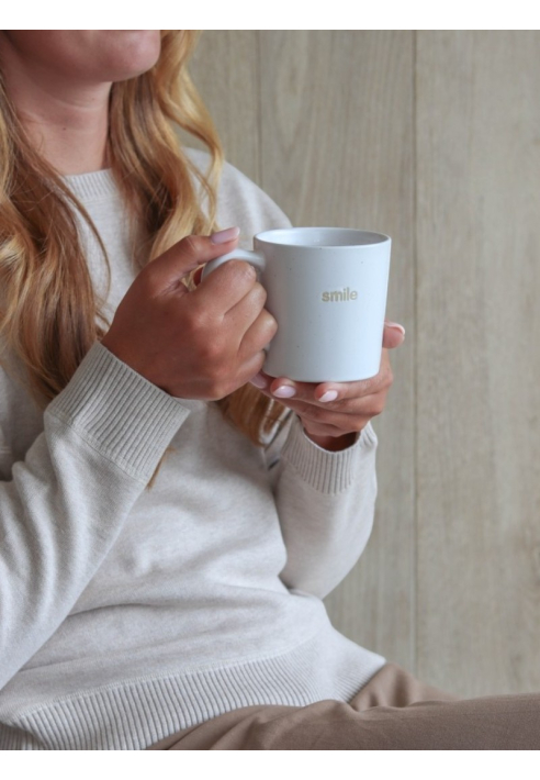 Leeff 18778 Mug Morris - Smile White