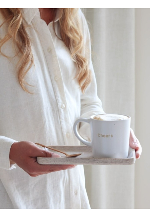 Leeff 18781 Mug Morris - Cheers White