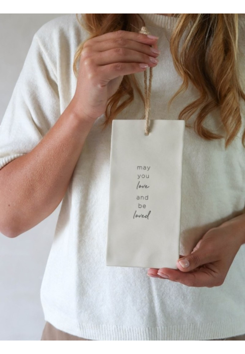 Leeff Deco Tile Dex - May You Love and Be Loved ()