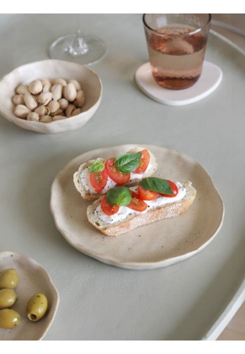 Leeff 18841 Plate Eva L Natural