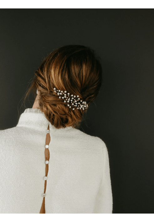 Lizeron Abel Hair Comb White