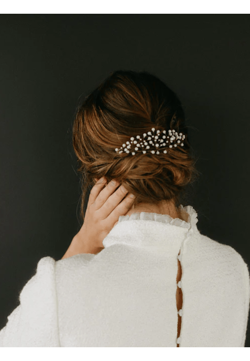 Lizeron Abel Hair Comb White ()